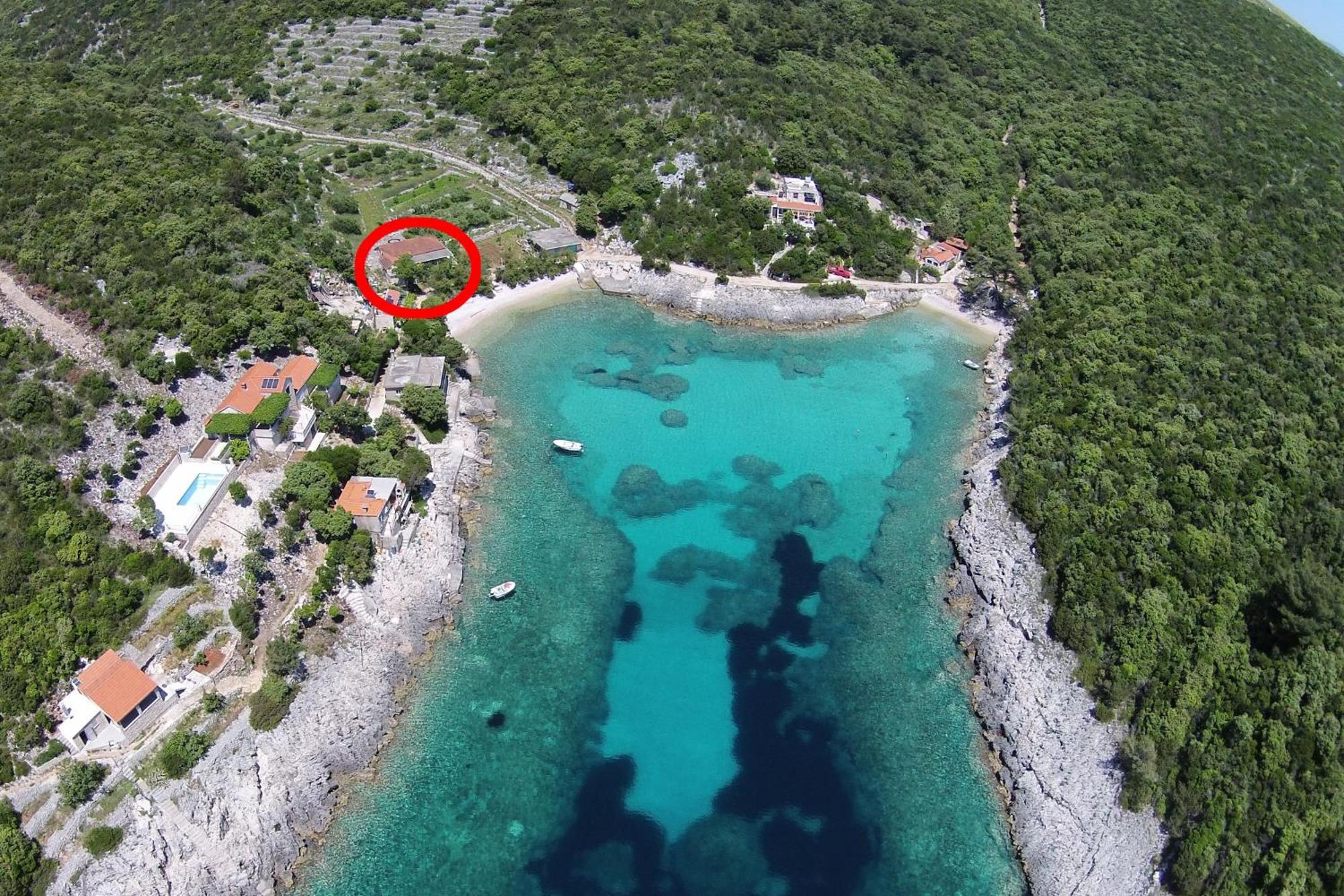 Seaside House For Families With Children Cove Rasohatica, Korcula - 4386 Лумбарда Екстер'єр фото