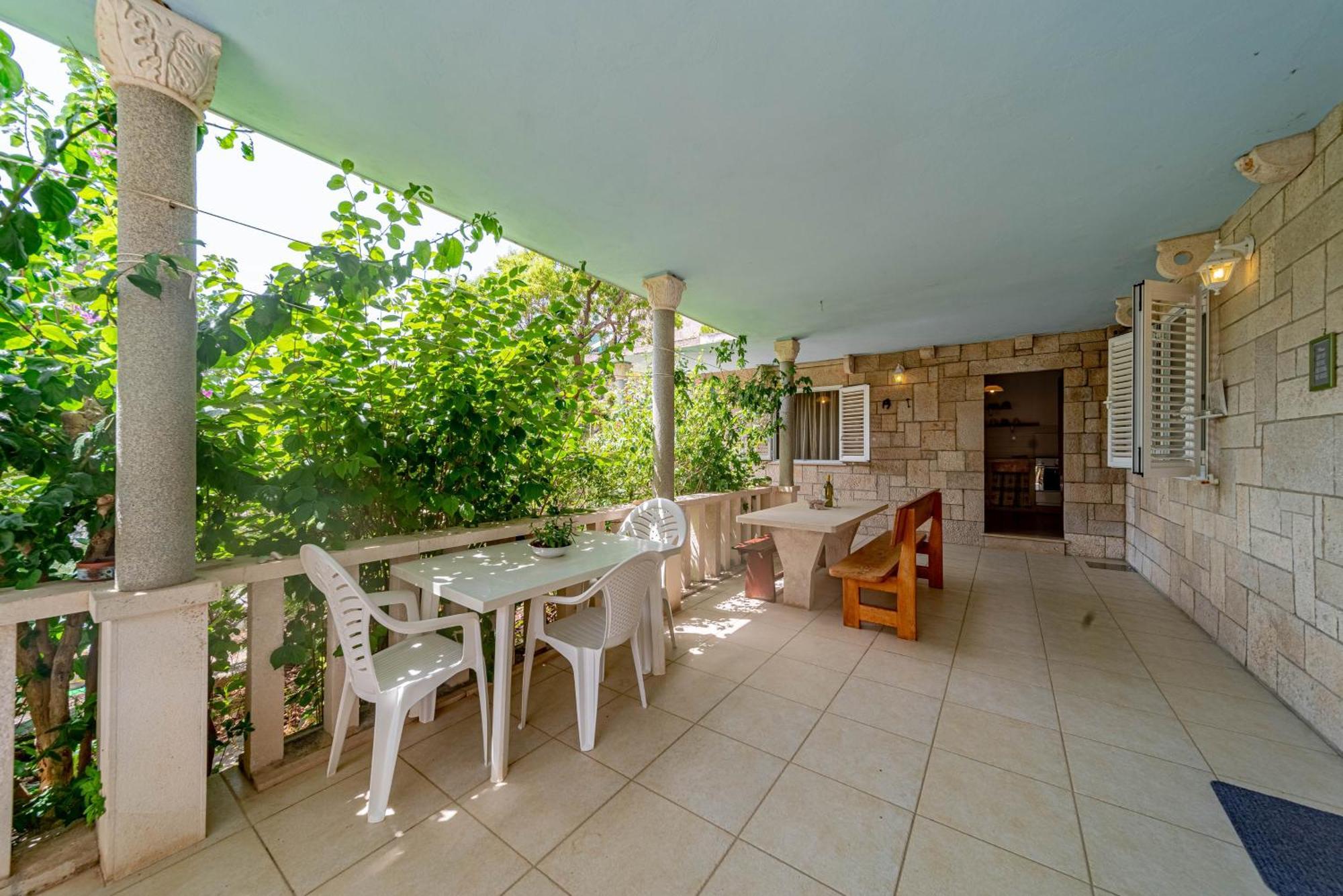 Seaside House For Families With Children Cove Rasohatica, Korcula - 4386 Лумбарда Екстер'єр фото