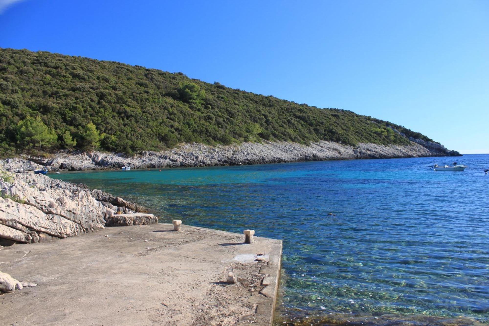 Seaside House For Families With Children Cove Rasohatica, Korcula - 4386 Лумбарда Екстер'єр фото