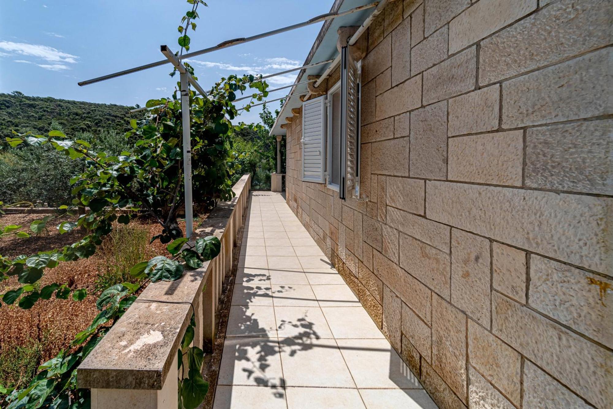 Seaside House For Families With Children Cove Rasohatica, Korcula - 4386 Лумбарда Екстер'єр фото