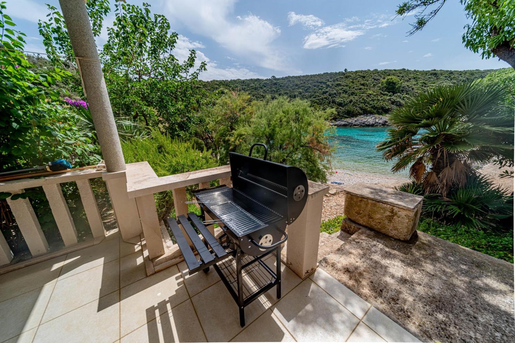 Seaside House For Families With Children Cove Rasohatica, Korcula - 4386 Лумбарда Екстер'єр фото