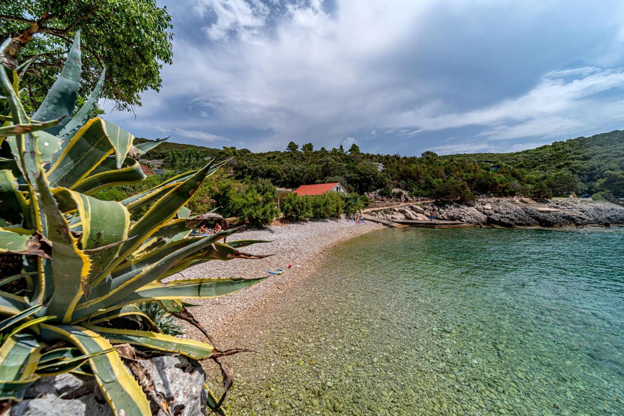 Seaside House For Families With Children Cove Rasohatica, Korcula - 4386 Лумбарда Екстер'єр фото